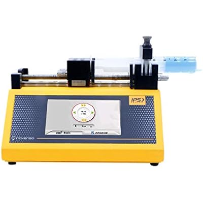 IPS Series, IPS-12RS Syringe Pump, Infusion & Withdrawal, Single Syringe Capacity with 5 Operation Modes and 5 Recipes for Vet, Lab Home use, Non-Medical Pump