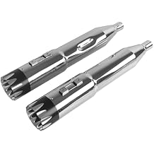 SHARKROAD 5.0" Slip-ons Mufflers for Harley Road King, Street Glide, Road Glide, And Other Harley Touring Mufflers 2009-2016 Models