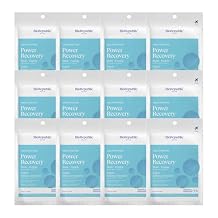 BioRepublic Multi-Peptide Power Recovery Face Masks Anti-Aging Biocellulose Sheet Mask with Peptides & Hyaluronic Acid for Wrinkles, Radiance & Glow Vegan, Cruelty-Free (12 Pack)