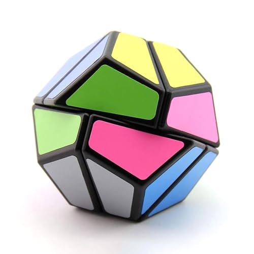 SUN-WAY 2-Layered 2x2 Megaminx Cube Sticker 22 Pentagonal Dodecahedron Speed Cube Puzzle Toys Brain Teasers
