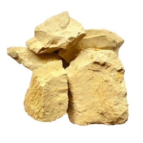 Organic Multani Mitti Stone | Skin/Face/Hair Care Clays (190 g)