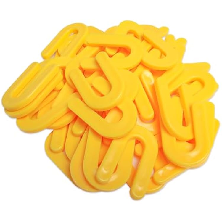 200 Horseshoe Tile Spacers, 316-Inch U-Shaped Plastic Spacers for Tile Leveling System Floor Wall Installation