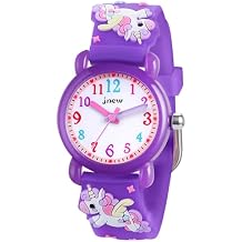 Vicloon Kids Watch, Analog Quartz Watches for Girls Boys, 3D Cartoon Toddler Watches with Comfortable Silicone Band Best Toys Gifts for Girls Boys Age 3-12