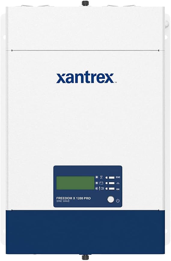 Xantrex FREEDOM X 1200 PRO Inverter Truesine 1000W 120AC/12VDC Hardwire Transfer