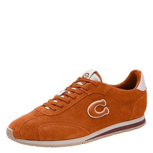 Coach Mens Flat Sneaker in Suede