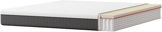Emma Original Mattress, Small Double (120×190 cm), 25 cm, Memory Foam & 7-Zone Pocket Springs for Comfort & Support, Cooling Breathable Cover, Rolled Delivery