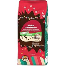 Crazy Cups Flavored Ground Decaf Christmas Coffee, Decaffeinated White Christmas Coffee in 10 oz Bag, For Brewing Flavored Hot or Iced (Pack of 1)