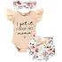 Baby Girl Clothes Infant Summer Outfits Set Ruffle Short Sleeve Top+Flower Print Shorts+Bow Hairband 3 Pcs Set