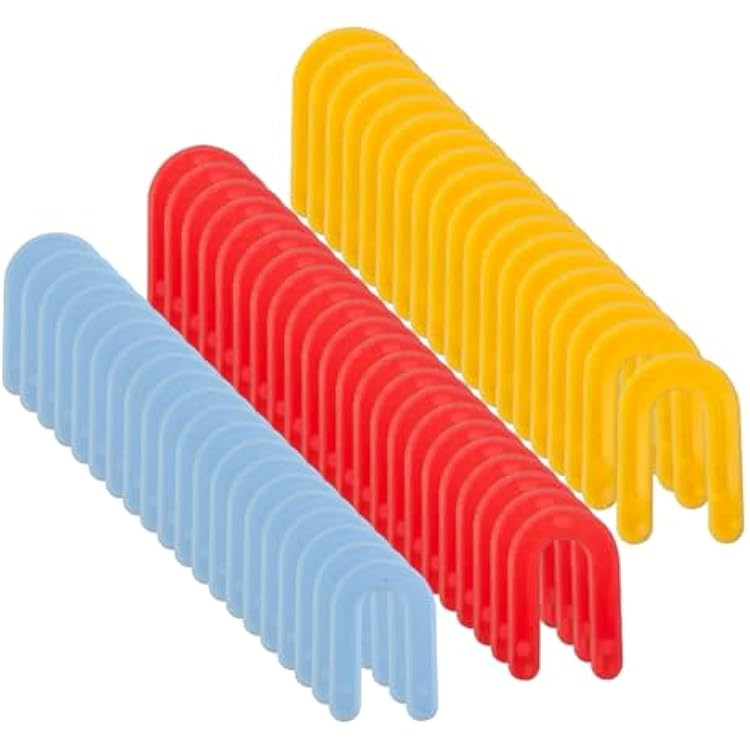 300 Pieces U Shaped Tile Leveling Shims 18 Inch 316 Inch 116 Inch Spacers Level Wedges Positioning Clips for Aligning Marble Granite Tile