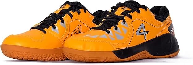 Sega Hyper Power Cushioned, Badminton Shoes, Squash Non-Marking Breathable Slip Resistant Trainers Indoor and Outdoor Court Trainers Men