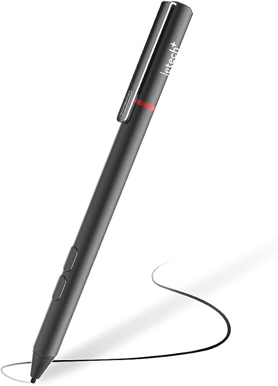 Letech+ Stylus Pen MPP 2.0 Pressure Up to 4096 High Sensitivity spare tip Compatible with Surface Pro HP ENVY HP Pavilion ASUS Sony Vaio Dell Inspiration