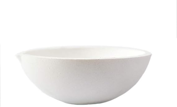 Quartz Crucible Bowl Dish Cup Furnace Melting Casting Refining Gold Silver (1500g)