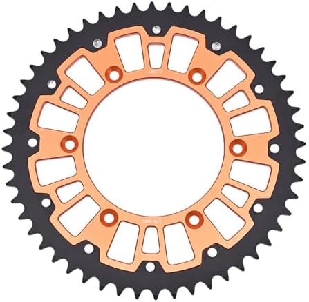 520-13T14T52T Front Rear Sprocket Fit for K-M Hus 250 251 350 450 501 XCW-E TE FC FX EXC-F XC-F XCF-W SX-F S Da RacingOrange