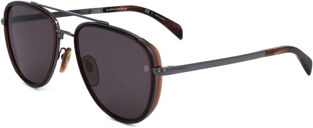 David Beckham DB 7068GS CVW DARK RUTHENIUM BROWN 5818145 MAN Sunglasses