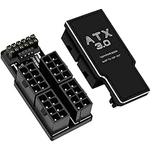 COMeap 12VHPWR 16 Pin 180 Degree Adapter ATX 3.0 16 Pin to 4X 8 Pin PCIe 5.0 600W GPU Power Connector Aluminum Shell for 12+4pin RTX 4090 4080 4070Ti 3090Ti Graphic Card (Type A)