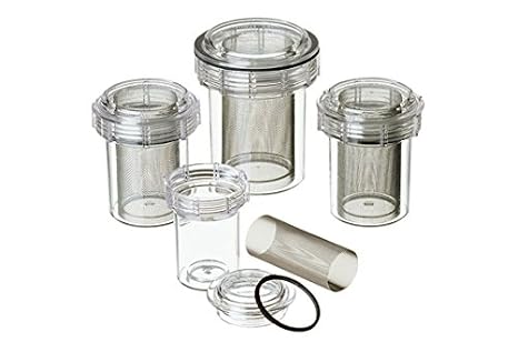 3D Dental TR-2300 #2300 Evacuation Trap, 3-1/2" x 4-3/8" Size, Pack of 8