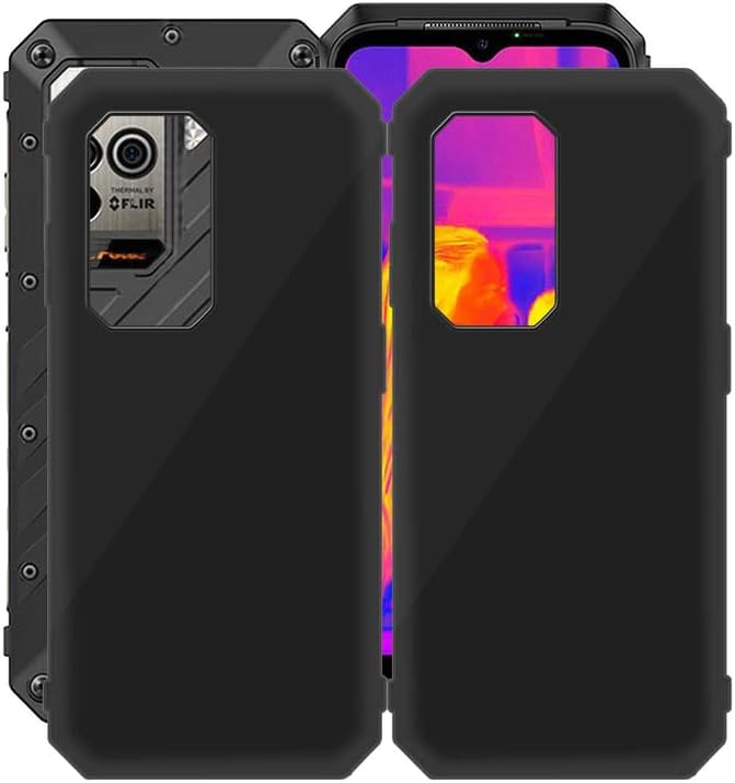 Phone Case for Ulefone Power Armor 18T 6.58, 2 Pcs 360 Anti-drop Silicone Protective Case, Ultra Thin Flexible TPU Bumper Shockproof Shell for Ulefone Power Armor 18T - Black  Pattern
