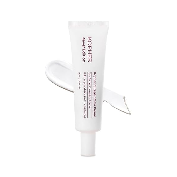 Kopher Curepair Mela Cream[4ever Edition] with 10GF Soothing & Repairing Moisturizer for Sensitive Skin - Redness Relief, Barrier Strengthening Skin, Korean Skincare (1.18 fl.oz.)