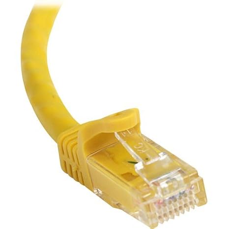 7 ft Cat-6 Network Ethernet Patch Cable Yellow (Cat6)