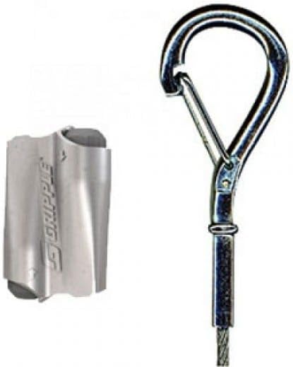GRIPPLE Express Type with a Hook end Fixing, No. 2, 15 feet Long, Sold 10/ Zack Bag (HG)