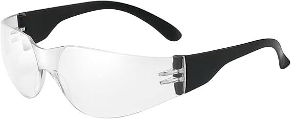 Safety Goggles - Anti-Fog Protective Eyewear with 3D Side Shields for STEM/Sports, Adjustable Strap & Soft Nose Pad