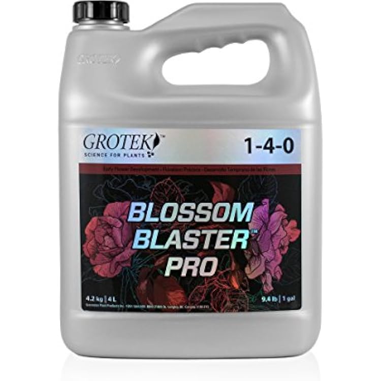 Grotek GTBBPRO4L Hydroponic nutrients, Black