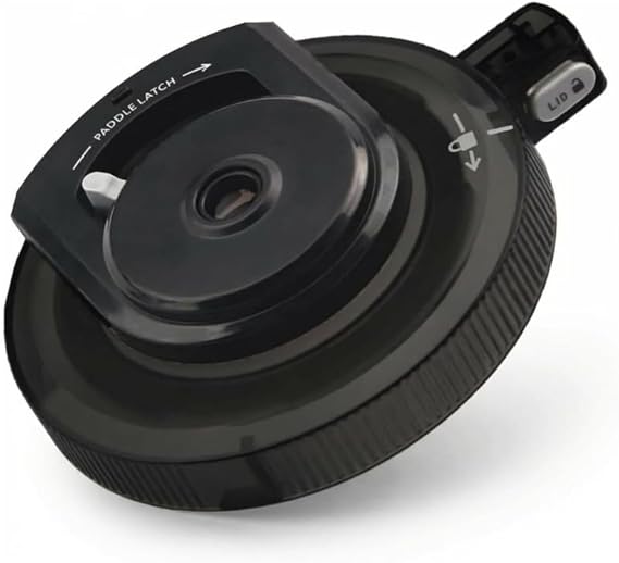 Replacement Outer Bowl Lid for Ninja Creami Deluxe NC500 NC501 | Reusable Leak-Proof Cover(No Paddle), BPA-Free & Dishwasher Safe