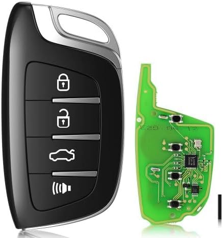 X-horse XSCS00EN Smart Remote Key 4 Buttons Colorful Crystal Style Proximity 5pcs/lot