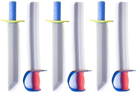 Super Z Outlet 16" Foam Prince Sword Toy Set Party Supplies (6)