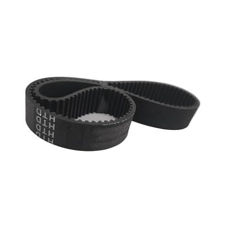 Geeyu HTD3M 255 Synchronous Timing Belt Width 12mm 10mm Length 255mm 85 Teeth Closed-loop Rubber Belt HTD-3M-255 Pitch 3mm(Width 10mm)