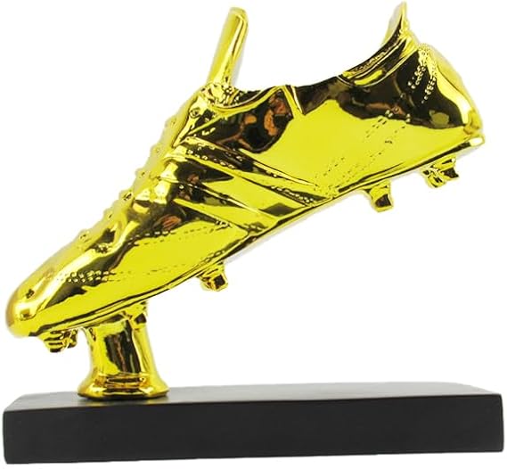 Golden Boot Trophy Soccer,Best Scorer Prize, Fan Souvenir Competition Award Presentation Gift