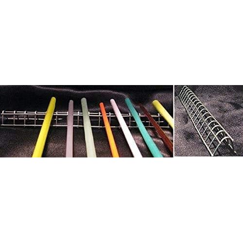 Devardi Glass Lampwork 8 inch, Glass Rod and Tool Rest