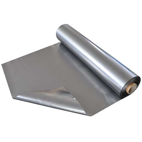 1pc Flexible Graphite Sheet - 99.5% Pure Conductive Gasket for High-Temperature Sealing (0.2-0.8mm)(300x1000x0.2 mm)
