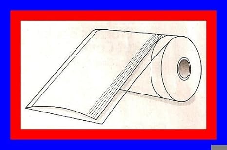 Brodart Just-a-Fold III Archival Book Jacket Covers 20 Yard Combo Pack - Two 10 Yard Rolls - 10" & 12"