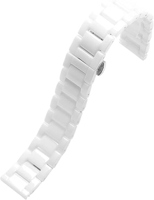 Ceramic Watch Strap 18mm 20mm 22mm Bracelet Quick Release Stainless Steel Watch Bands Universal Adjustable
