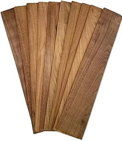 Walnut Thin Sawn Lumber Board Blank - 1/8" x 3" x 18" (25 Pcs)
