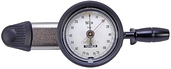 Tohnichi DB75I-2AS 1-Inch Dial Torque Wrench, 0-75 Inch-Pounds