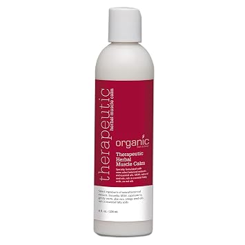 Organic Bath & Body Therapeutic Herbal Muscle Calm - 8 oz