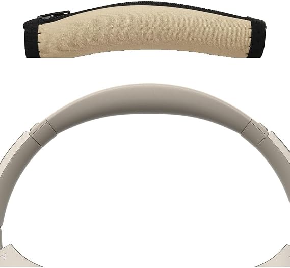 V-MOTA MDR1000X Ear Pads Cover Cushions Compatible with Sony MDR-1000X WH-1000XM2 WH-1000XM3 WH-1000XM4 Headset,(Do Not Fit WH-1000XM5) (Headpad 1 Piece Gold)