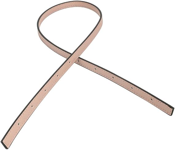 0.5" Wide Replacement Handbags Straps Leather Handle Bag Straps Purse Strap Replacement Strap for Tote Bags Champagne