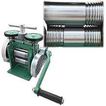 Rolling Mills, Manual Tablet Press, Jewelry Press Manual, Hand Crank Gold and Silver Jewelry Rolling Mill Machine, for Jewelry Gold Making, DIY Metal Wire