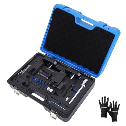 maXpeedingrods Camshaft Alignment Timing Tool Kit for BMW N20 N26 Engine, with Flywheel Holder Tool & Balance Shaft Tool & Fuel Injector Remover Kit, Replace# 212831, 119340, 212830, 219548