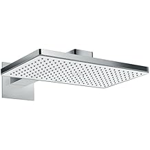 hansgrohe Rainmaker Select 460 overhead shower with 460 mm shower arm, white/chrome 24003400