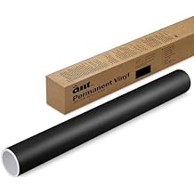 ANT Matte Black, 24" x 15, Permanent Vinyl Roll, Adhesive Vinyl Roll, for DIY Project, Decal, Sticker, Compatible with Cricut, Cameo, Silhouette, Weather-Resistant