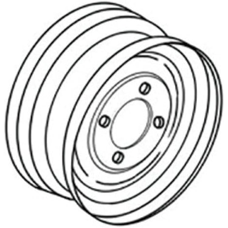 All States Rim - Front 8 X 15 fits Vermeer 504F 504G 504H 504L 505L 604J 605C 605D 605E 605F 605G 605H 605J 504I 5400 5410 5500 10936 1822001 486101R1 55944001 9040 A57879 98A1586