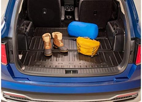 Fit 2010-2023 Toyota Trunk Mat,TPE Anti-Slip Cargo Mat and Rear Backrest Mats for 5 Seater Accessories,Waterproof All Weather Cargo Liner Trunk Liner+Back Seat Cover Protector
