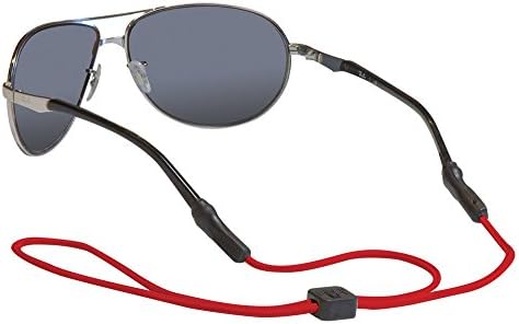 Chums 3mm Universal Fit Rope Eyewear Retainer, Red
