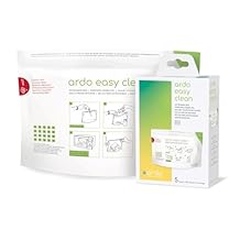Ardo Easy Clean - Multi-use Microwave Steam Cleaning Bags for Breastfeeding Accessories, 5 Bags (100 Cleaning Cycles Total)