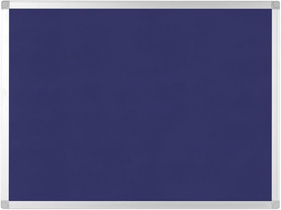 Blue Fabric Surface - Tackable, Sleek Style, Robust - 1 Each - 0.5" x 24"-FA03439214-Office Supplies