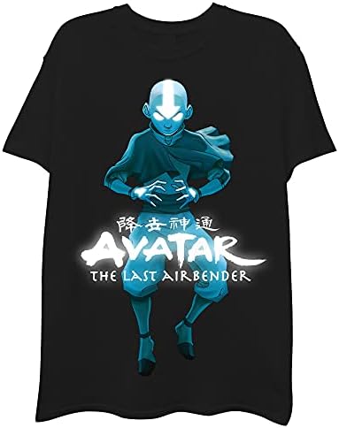 Avatar The Last Airbender Mens Avatar the Last Airbender T-Shirt - Avatar Spirit Aang